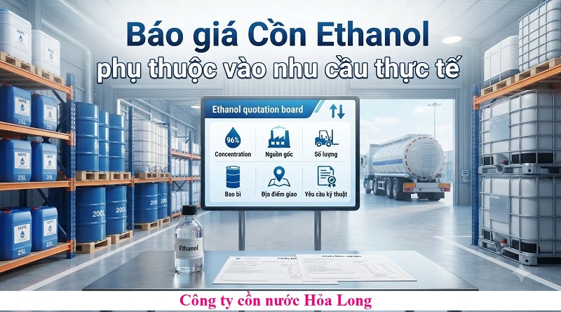 Cồn Ethanol Giá Cạnh Tranh – Giải Pháp Tối Ưu Chi Phí Cho Doanh Nghiệp